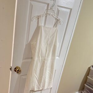 French Connection Strapless White Dress